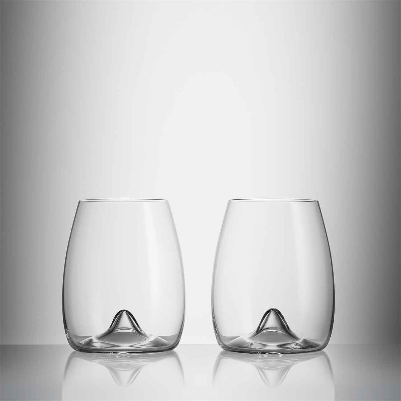  Elegance Stemless Wine Glass, Set of 2 