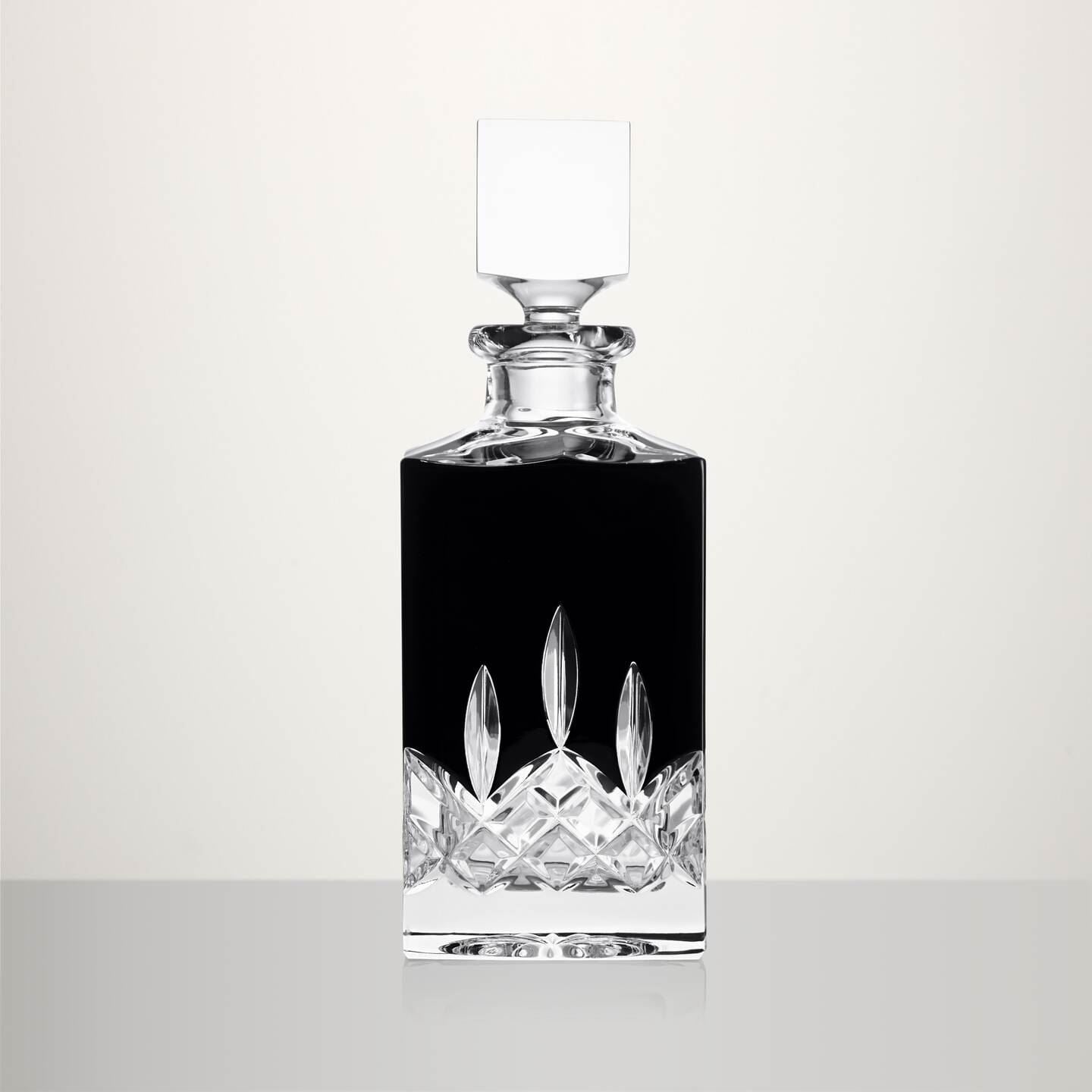 Waterford Lismore Black Square Decanter