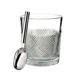 Waterford Diamond Line Ice Bucket with Scoop