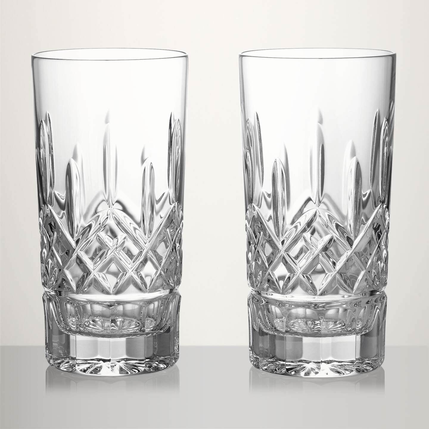 Lismore Straight Highball, Pair | Waterford