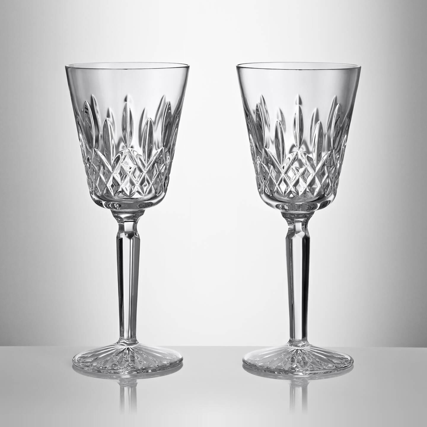 Lismore tall water glasses by Waterford (5)