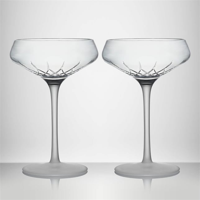 Winter Sale at Waterford: Up to 50% Off Crystal Drinkware, Décor & Gifts 11 Lismore Arcus Coupe 260ml, Set of 2