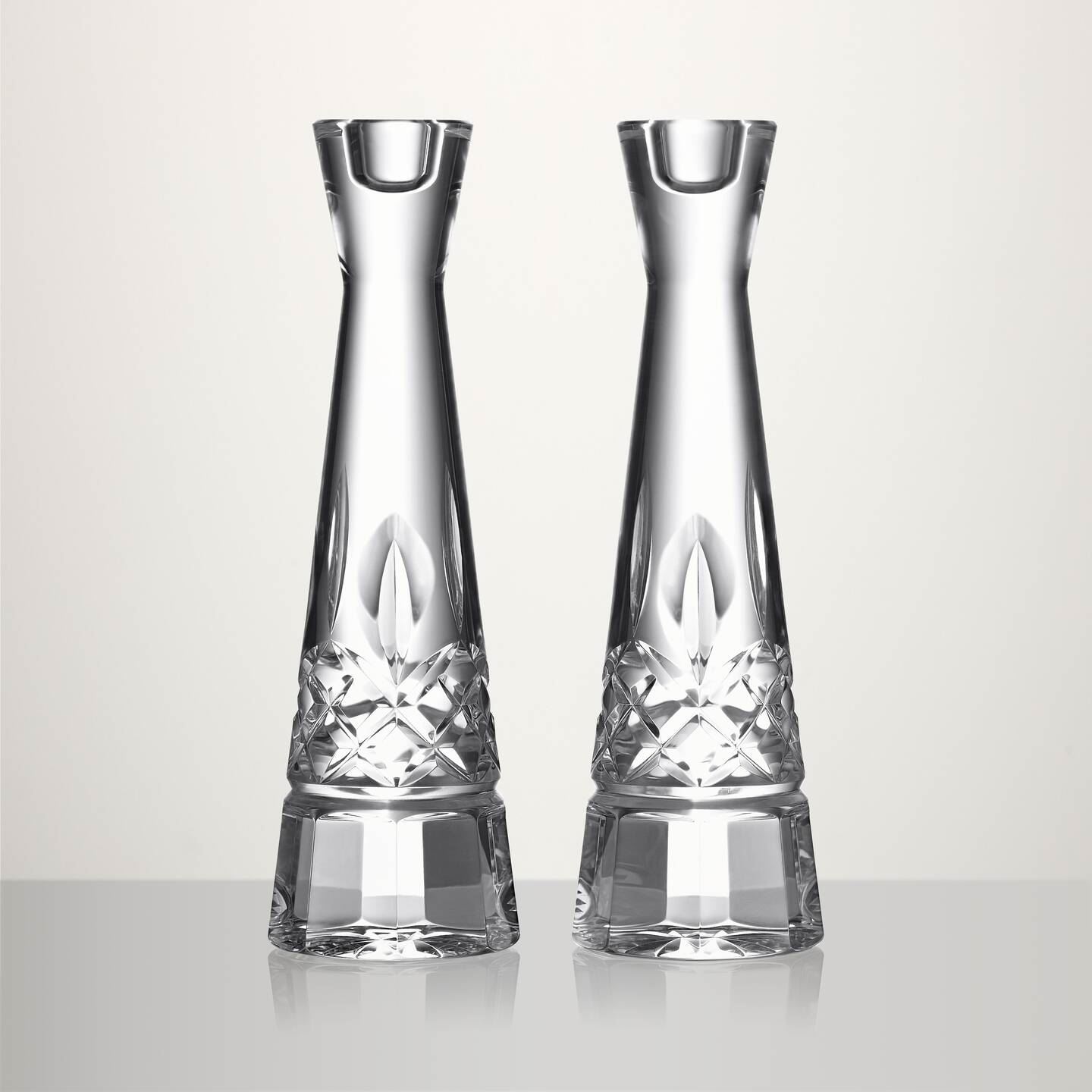 Lismore Round Candlestick 10in, Set of 2 | Waterford