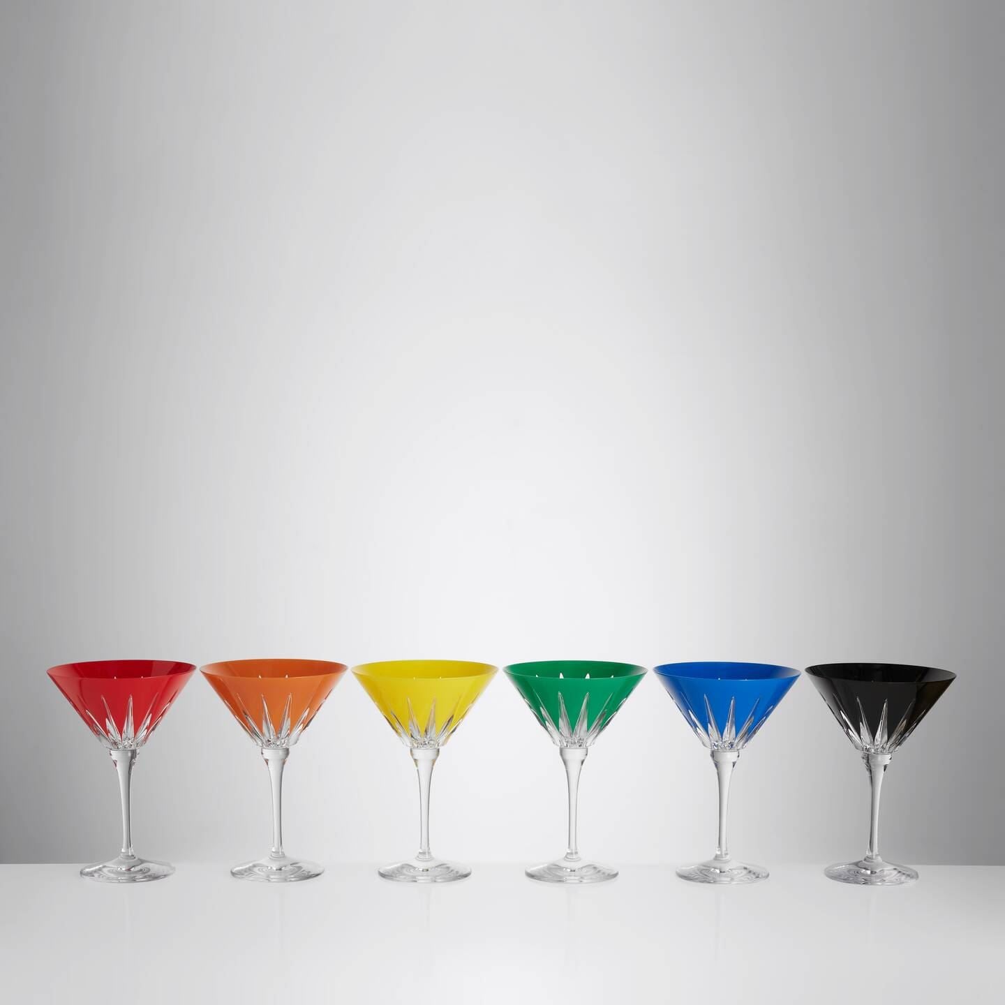 New Year Firework Martinis, 6.7oz, Set of 6 Mixed