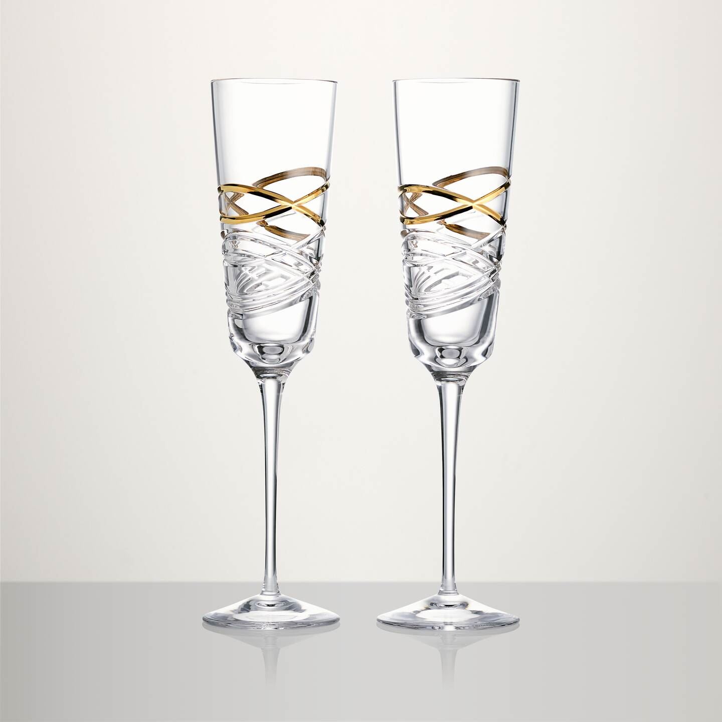 Mastercraft Aran Toasting Flute Set